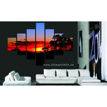 Sunset Scenery Design Painting/Home Decor Wall Hanging/Beautiful Scenery Wall Painting